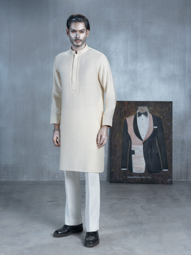 Ivory Bespoke Panjabi